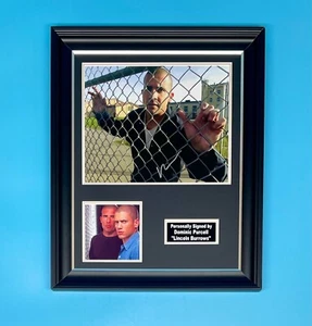 Dominic Purcell Signed Photo Framed & COA Autograph Prison Break Movie Poster - Bild 1 von 10