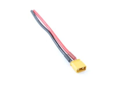 Marfitec XT30 Stecker (male) Amass  2,0 mm mit 10 cm Anschlusskabel - Bild 1 von 2