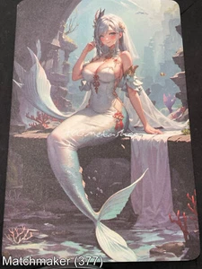 Matchmaker Spicy Waifu NSFW A5 Size Card Board Shenhe Genshin Impact Mermaid - Picture 1 of 3