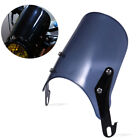 For Suzuki Yamaha Motor 5-7'' Headlight Windshield Windscreen Fairing Smoke Blue