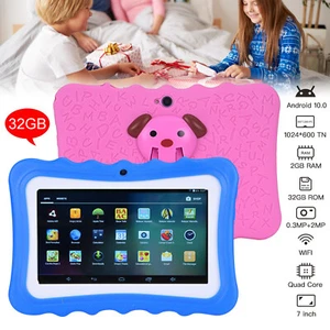 7inch Tablet for Kids Android WiFi Parental Control Educational Toy Dual Camera - Picture 1 of 28