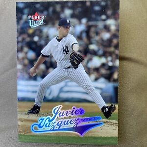 2004 Ultra New York Yankees Baseball Card #224 Javier Vazquez