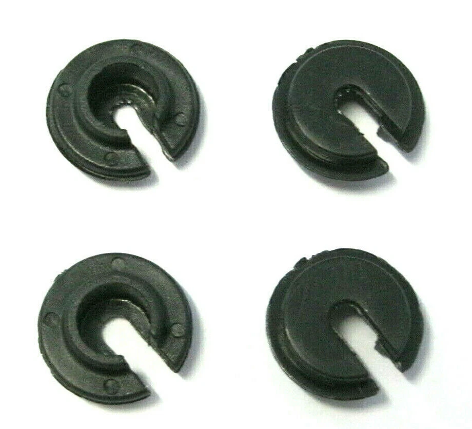 HBX HBX-2 1:10 Stoßdämpfer Federteller unten 4 Stück schwarz - Bild 1 von 1