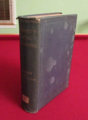 Hamersly's Naval Encyclopedia (1881) Huge One-Volume Edition ~ Ex-Library - Image 1 of 4