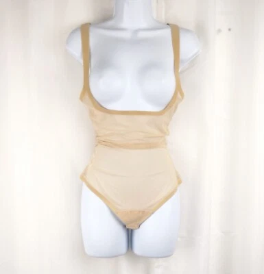 Wolford Women's 180443 Tulle Forming String Bodysuit Shapewear Size 12 - Image 1 of 4