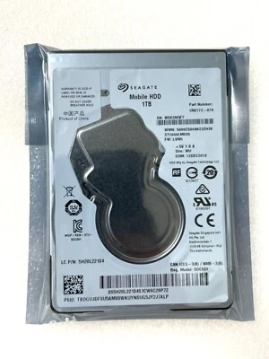 Seagate ST1000LM035 1TB 5400RPM 2.5" SATA 128MB 6.0GB/S Notebook Hard Drive 7mm - Image 1 of 3