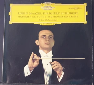 DGG 138 685 SLPM ED 2 ALEMANIA 1966 SCHUBERT - SINFONÍAS 5 Y 6 MAAZEL, BERLINÉS  - Imagen 1 de 3