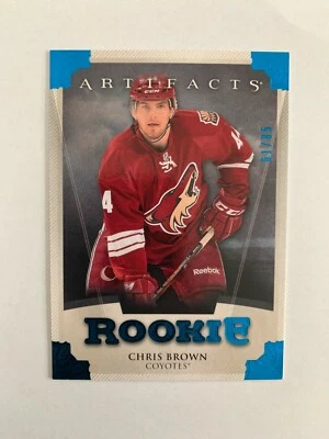 2013-14 Artifacts Sapphire #158 Chris Brown 61/85 - Phoenix Coyotes - Image 1 of 2