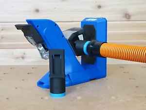 Adaptador de manguera de aspiradora de tienda de 1 1/4" para plantilla de orificio de bolsillo Kreg 720 - Imagen 1 de 4