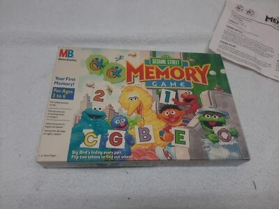 The Original Memory Game by Milton Bradley 1990 | Ages 3 to 6 - Vintage - Image 1 of 4