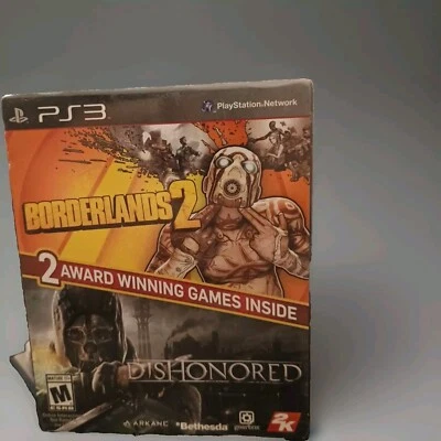 Borderlands 2 & Dishonored Bundle (Playstation 3) BRAND NEW !!! - Image 1 of 4