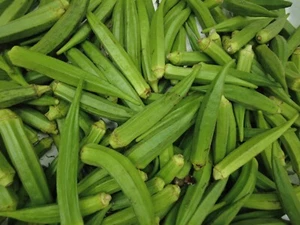 Fresh Okra 1 to 5 lbs - Picture 1 of 1