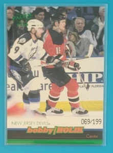 1999-00 Pacific Emerald Green #238 Bobby Holik New Jersey Devils Hockey Card - Picture 1 of 2