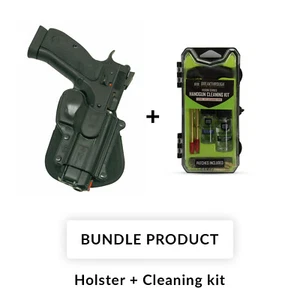 NEW! Fobus Black Paddle Holster For CZ75D, CZ75 SP-01, CZ SHADOW Right hand - Picture 1 of 12