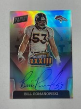 Bill Romanowski Broncos 2020 Panini No.SBXXXIII-BR Autograph Single Card