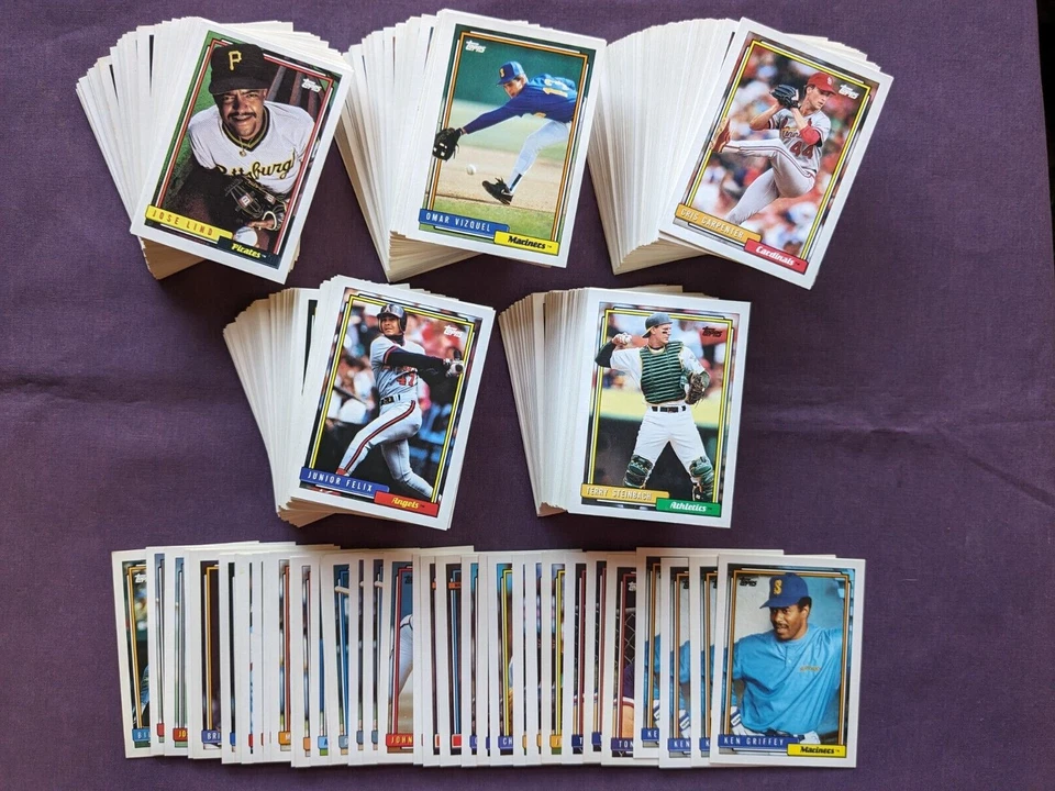 1992 Topps Baseball Card #1 - #275 - - - Pick A Card - - - Complete a Set - Image 1 of 1