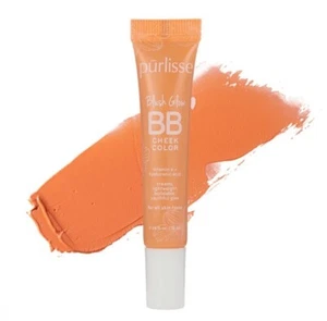 PURLISSE BB Blush Glow Cheek Color MALIBU PEACH .34oz/10mL NIB SHIPS FREE - Picture 1 of 5