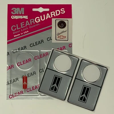 Oldsmobile Cutlass Supreme 442 etc, cerradura de puerta pintura rasguños molduras calcomanías protectores Foto 1 de 4