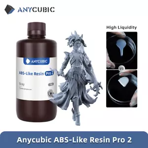 ANYCUBIC ABS-Like Resin Pro 2 3D Printer Hardness Toughness UV-Curing Resin - Picture 1 of 15