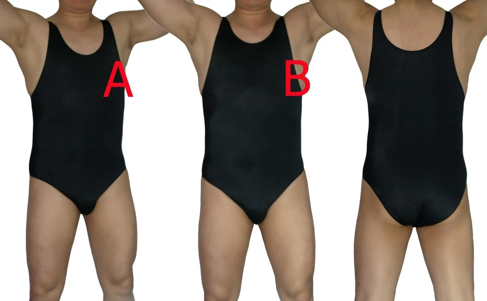 G3089 G3081 AB Hombre Body Bikini Leotardo Traje de Baño Tricot Espalda Moderada Foto 1 de 1