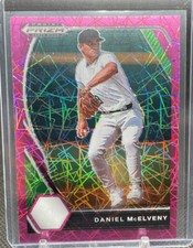 2021 Prizm Draft Picks. Pink Prizm #PDP166 Daniel McElveny