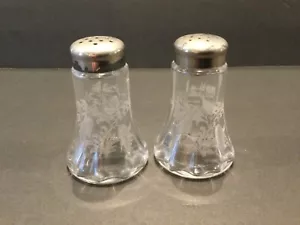 Elegante par de sal y pimienta #3 cristal fucffin cristal tiffin elegante - Imagen 1 de 6