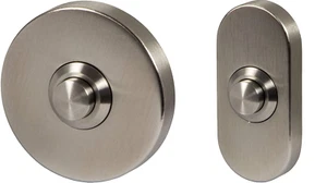 Häfele Klingelplatte Edelstahl Tür-Klingel Drucktaster Klingel Knopf oval rund - Bild 1 von 20