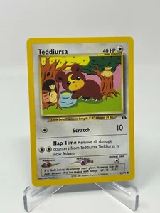 Pokemon Neo Entdeckung Teddiursa 65/75 Non-Holo NM Pack Fresh Unlimited - Bild 1 von 2