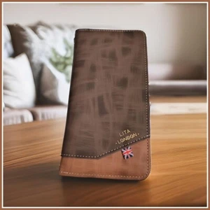 Luxury High Quality Travel Wallet Womans Soft Leather ID Credit Card Designer - Picture 1 of 27