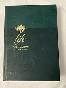 Life Application Study Bible New Living Translation Tyndale Hardcover 1996 - Picture 1 of 13