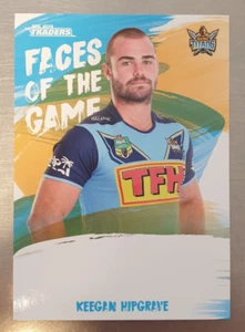 2019 NRL Traders Faces of the Game Keegan Hipgrave Card FG19/64 Titans - Bild 1 von 2