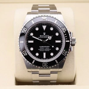 Rolex Submariner 124060 No-Date Unworn 2025 Complete Set - Picture 1 of 9