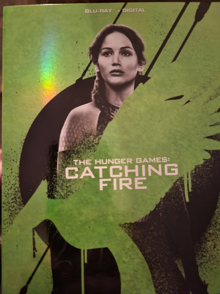 THE HUNGER GAMES: Catching Fire (Blu-Ray, Digital, 2022) with NEW RARE Slipcover - Image 1 of 1