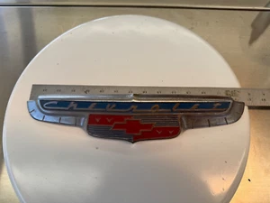 1952 Chevrolet Chevy Hood Emblem Genuine. - Picture 1 of 14
