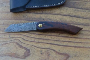 Damast Custom Made schönes Klappmesser aus der Eagle Collection 7560PR - Bild 1 von 12