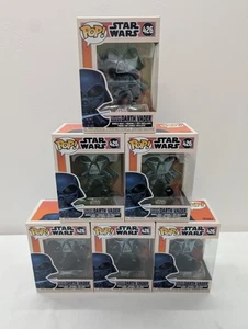 Astuccio 6 Funko Pop Star Wars Darth Vader 426 Concept Series Bobblehead - Foto 1 di 9