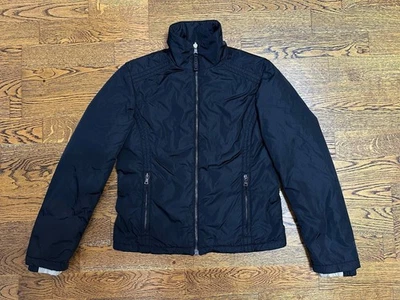 Women's Vintage PRADA Reversible Black/Beige 2 in 1 Nylon Jacket - Size 38 XS-S - Image 1 of 4