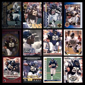 Natrone Means Lot 12 Football Cards 1995 Bowmans Best San Diego Chargers Set NFL - Bild 1 von 15