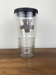 Tervis Vanderbilt University Black And Gold Colors 24 Ounces Mug Cup Pre Owned - Picture 1 of 7