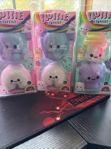 💓🌈 6 Minis Fluffie Stuffiez Peluche Sorpresa Revelar Suave y Squishy Variedad 3 PKs - Imagen 1 de 1