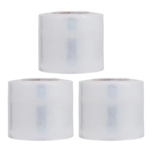 3 rollos de película de plástico maquillaje labios elástico transparente envoltura de plástico - Imagen 1 de 12