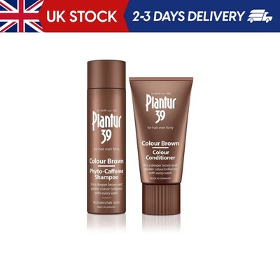 Plantur 39 Caffeine Shampoo and Conditioner Set for Brown Brunette Hair | Conce