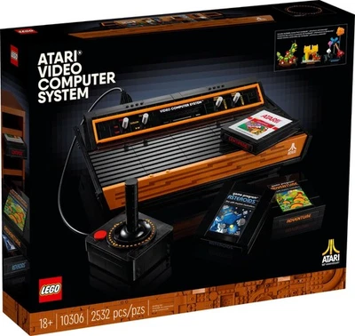 LEGO 10306 Atari 2600 Video Computer System New Sealed Retired Fast Safe Ship - Image 1 of 3