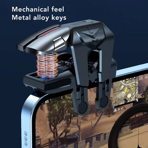 ・Mobile Gaming Trigger 6 Finger Linkage Game Controller For Phones Sensitive - Picture 1 of 24