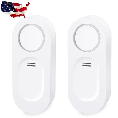 Water Leak Detectors Audio Alarm Senso Sensitive Leak 120dB for Kitchen Home X2 - Image 1 of 4