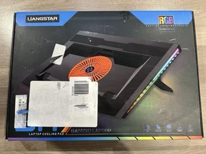 RGB Laptop Cooling Pad - Liangstar BM9 - 10 Light Modes - Photo 1/4