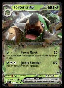 Pokemon TCG SV05: Temporal Forces #012/162 Torterra ex NM - Picture 1 of 2