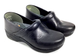 Dansko XP 2.0 Damenschuhe 38 US 8 schwarz Leder Clogs rutschfest Pflege - Bild 1 von 11