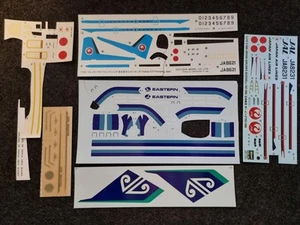 Aircraft Model Decals Eastern Airlines, JAL Nippon Air, Air NZ, Philli per Image - Bild 1 von 5