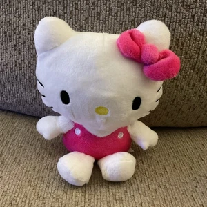 Hello Kitty 6 Zoll Plüschtier Stofftier von Galerie Top Zustand - Bild 1 von 4